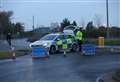 Key route shut after crash