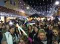 Christmas countdown begins at lights switch-on extravaganza