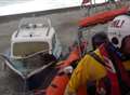 Lifeboat crew save drifting vessel during storm