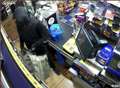 Terror as knifeman holds up store