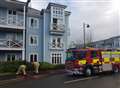 Two treated after flat fire at scene of earlier blaze