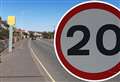 Plans for 20mph limit on main road into town