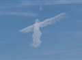 Heavens above! Woman stunned by 'angel' cloud