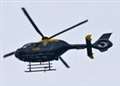 Police helicopter joins manhun