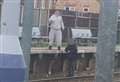 Two boys spotted ‘playing’ on train tracks