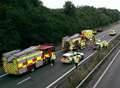 'Drivers to blame' for M2 crash chaos
