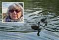 Woman fined after being spotted feeding ducks