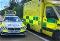 Boy taken to hospital after collision with car