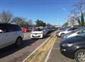 Barriers up - but drivers still trapped in hospital car park