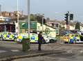 Police called to town centre drama
