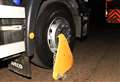 Lorry clamping crackdown one year on