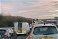 Traffic clears after M20 crash