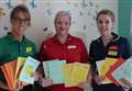 Children's handmade cards brighten hospital 