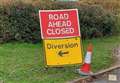 Village routes to shut for road works