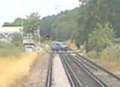 Near miss at level crossing as barriers stay up
