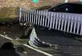 Driver’s near-miss as snooker club roof falls onto car