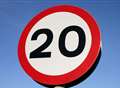 Kent's first 20mph town limit backed