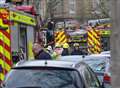 Flat fire victim fights for life