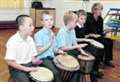 Pupils get the beat at drumming workshop