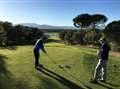 Former Strictly winner Chris Hollins waltzes around Spain's No1 golf course