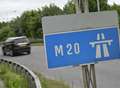 Lorry driver watches film while driving for 20 miles on M20