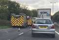 Drivers escape injury after lorries crash