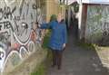 Graffiti turns area into 'shanty town'