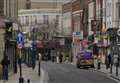 Man taken to hospital after town centre stabbing