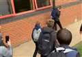 Mobile footage of school attack posted online
