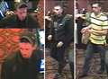 Police looking for three men pictured