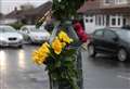 Floral tributes left after man dies in hit-and-run crash
