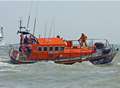 Lifeboat crew rescues catamaran family