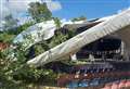 Fallen branch destroys castle’s open-air theatre roof ‘beyond repair’