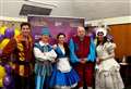 Stars launch panto as temporary theatre takes shape