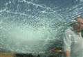 Car windows smashed on motorway