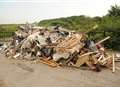 Huge cost of flytipping clear-up 