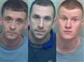 Trio jailed for terrifying masked raids on shops