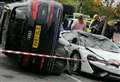 McLaren supercar trashed in Sainsbury's car park