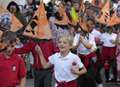 Hundreds of children celebrate mela launch