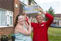 Neighbours celebrate postcode lottery win