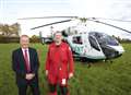 Air ambulance exhibits plans for new site