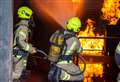Fire crews battle large quayside blaze