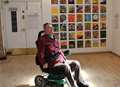 Man paralysed after motor accident unveils exhibition