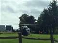 Woman hit by car airlifted to hospital