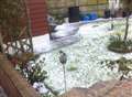 Freaky weather hits Kent... from hail to snow!