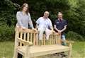 Murder victim's memorial bench replaced