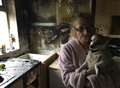 'I couldn't believe the damage': pensioner flees ferocious fire with dog