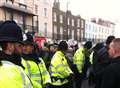 Woman arrested at anti-Ukip protest