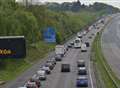 Double incident delays on M20