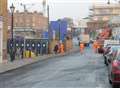 Car park closes as railway station work gets under way